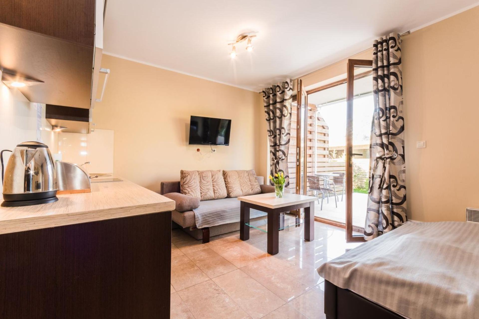 Apartamenty Mierzeja - Baltic Park Stegna, Studio 24M2, 500 M Od Plazy 斯蒂格纳 外观 照片